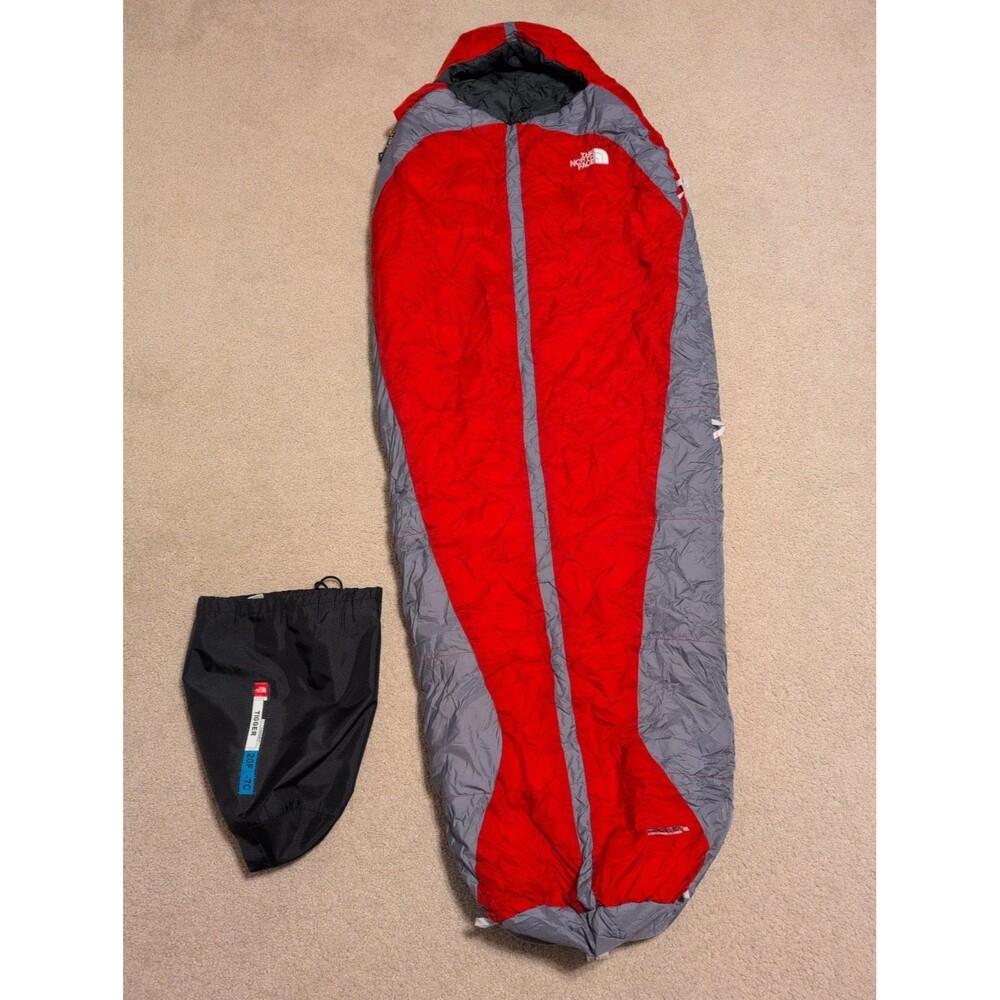 The North Face Tigger Climashield CL Kids Mummy Sleeping Bag 20F Red/Gray